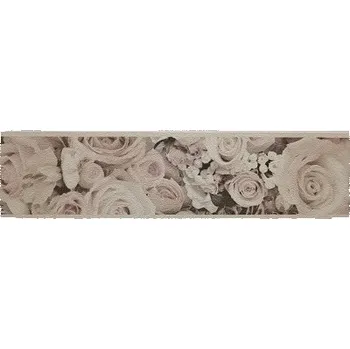 Tapeta Dekorativní bordura ozdobný pásek samolepicí pastelové pudrové růže 5 cm x 5 m