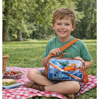 Svačinový box Star Dětská termo taška na svačinu LETADLA