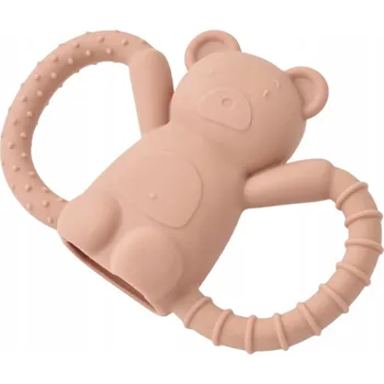 Silikonové kousátko LIEWOOD MR BEAR senzorické, ideální pro prořezávání zoubků