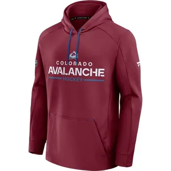 Pánské oblečení Fanatics Mikina Colorado Avalanche Authentic Pro Rink Poly Fleece