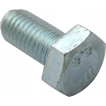 Šroub Šroub se šestihrannou hlavou, závit po celé délce M12x25, třída 8.8, DIN933, bílý pozink