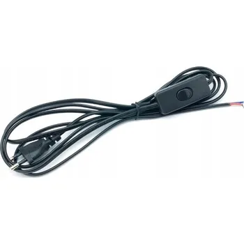 Napájecí kabel Napájecí kabel se zástrčkou, kabelové připojení s vypínačem 230V, 2,5m
