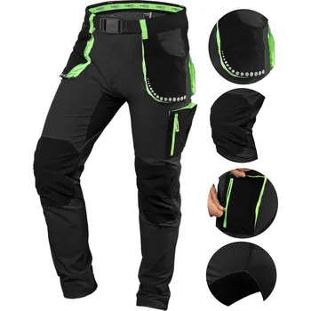 Pracovní obuv NEO pracovní kalhoty premium 4way stretch černé s páskem, vel. L 81-290-L