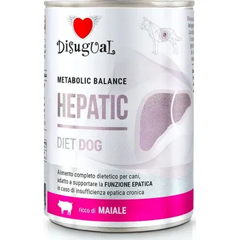 Krmivo pro psa Disugual Krmivo Mokrá Pro Psa Veterinární Dieta Hepatic Vepřové 400 g