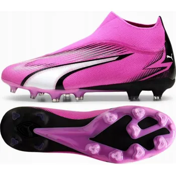 Kopačky Kopačky Puma Ultra Match+ LL FG/MG 107759-01 růžové, velikost 44 1/2
