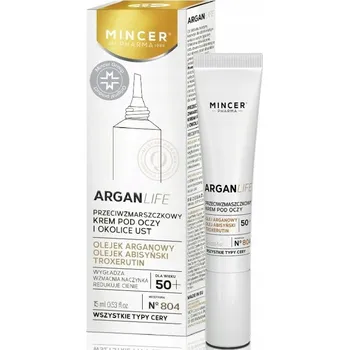 Péče o oční okolí Mincer Pharma ArganLife oční krém v tubě 15 ml