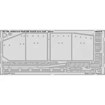 Plastikový model Eduard 1/35 Schürzen StuG.III Ausf.G new tool (DRAGON 6365)