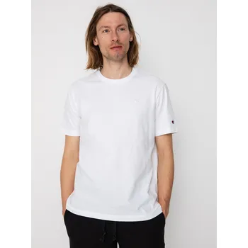 Pánské tričko Champion Crewneck T-Shirt 218496 (wht) M, bílá