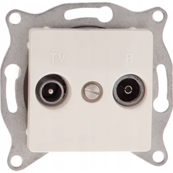 Elektrická zásuvka Anténní zásuvka nástěnná Legrand béžová