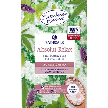 Koupelová kosmetika Dresdner Essenz Absolu Epsom se solí Sůl do koupele