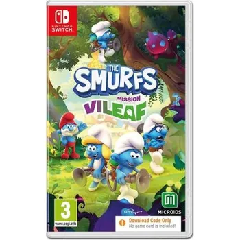 Hra pro Nintendo Switch The Smurfs Mission Vileaf CZ (Nintendo Switch) Krabička s kódem