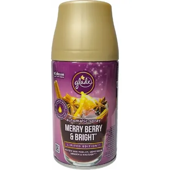 Osvěžovač vzduchu Glade Merry Berry & Bright náhradní náplň do osvěžovače vzduchu ve spreji 269 ml