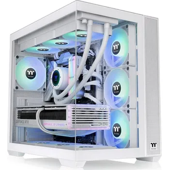 PC skříň THERMALTAKE View 380 TG ARGB White CA-1Z2-00M6WN-00