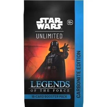 Sběratelská karetní hra Star Wars Unlimited Legends of the Force - Booster Balíček Karbonit