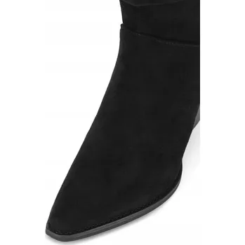 Dámské kozačky Deezee dámské kozačky černé CEO-WS22367-02