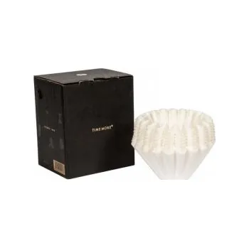 Příslušenství pro přípravu kávy Timemore Japan papírové filtry V60-01 50 ks - Flat