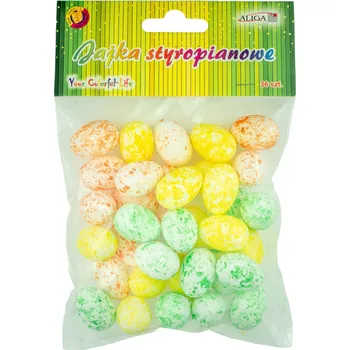 Velikonoční dekorace Velikonoční vajíčka Aliga vícebarevná 36 ks