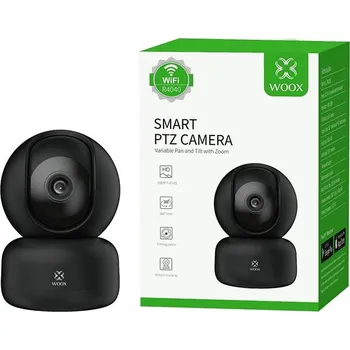 Zabezpečení domácnosti WOOX R4040-Black PTZ Indoor HD Camera 360°