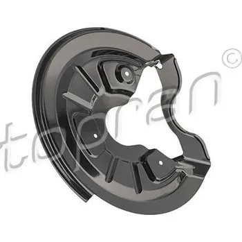 Brzdový systém Ochranný plech proti rozstřikování, brzdový kotouč TOPRAN 116 819