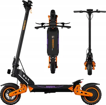 Elektrokoloběžka Elektrická koloběžka Kamikaze K1 Lite 800W 48V Baterie 13,5Ah Kola 10” Rychlost 45 km/h