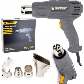 Horkovzdušná pistole Horkovzdušná Pistole Powermat 2000 W 230 V 600 °C