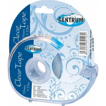 Lepicí páska s držákem CENTRUM 80148, 33 m × 19 mm