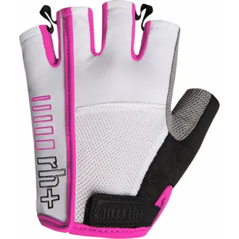 Cyklistické rukavice RH+ Cyklistické rukavice One W Glove bílo-růžové (ECX9059)