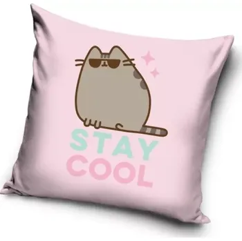 Dekorativní polštářek Carbotex Dekorační polštářek Kočička Pusheen Stay Cool 40 x 40 cm