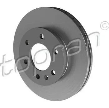 Brzdový systém Brzdový kotouč TOPRAN 111 652