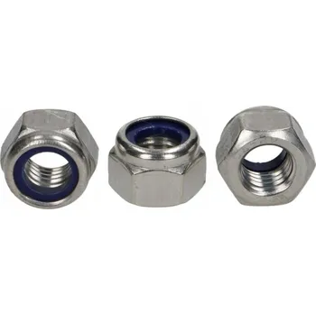 Matice M8 samojistná matice vysoká nerezová ocel A2 5ks