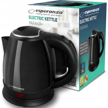 Rychlovarná konvice Rychlovarná konvice Esperanza PARANA 1350 W 1 l černá