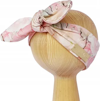 Čelenka Baby In World Dětská čelenka Pivoňky 0-3 měsíce