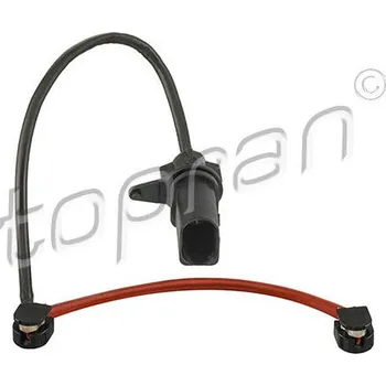 Brzdový systém Výstražný kontakt, opotřebení obložení TOPRAN 115 646