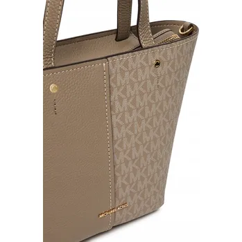 Kabelka Michael Kors kabelka z eko kůže béžová