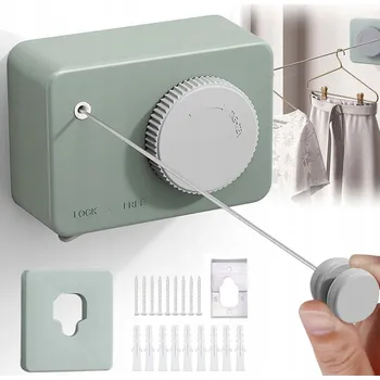 NASTAVITELNÁ ŠŇŮRA NA PRÁDLO VYSOUVACÍ SUŠÁK NA PRÁDLO 4,2 M