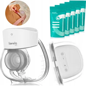 Odsávačka mléka Odsávačka mateřského mléka elektrická + 30 sáčků na mléko Lionelo FIDI FREE