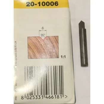Fréza Freud Fréza 20-10006P 6X6X38.1X6.0 90°