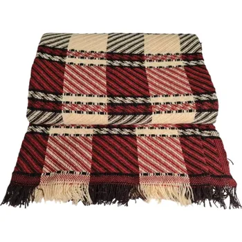 Prostěradlo Přehoz na postel KZ 170 cm x 205 cm hnědý