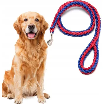 Vodítko pro psa Nylonové pletené vodítko pro psy (M) Nylonové pletené vodítko pro psy (červ
