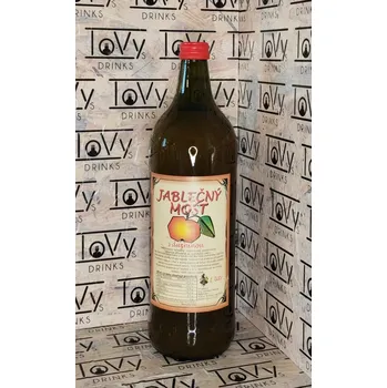 Koštický jablečný mošt s dužinou 1l