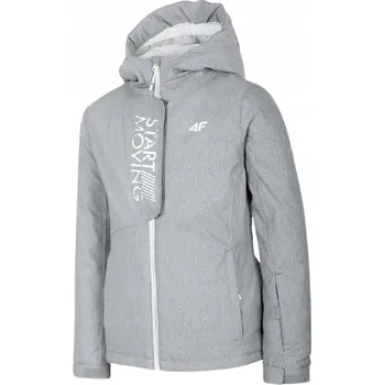 Chlapecká bunda 4F Dětská péřová bunda 4F, zimní sezóna, velikost 128