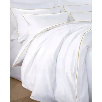 Povlečení Povlečení MARO HOME , bílá se zlatým lemováním, 200x200