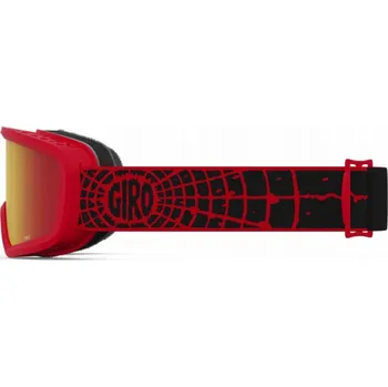 Giro Dětské zimní brýle CHICO 2.0 RED SOLAR FLAIR (Barevné zrcadlové čočky AMBER SCARLET 19-42% S2) (NOVINKA 2023/2024)