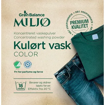 Prací prášek Gron Balance prášek na barevné prádlo 0,76 kg