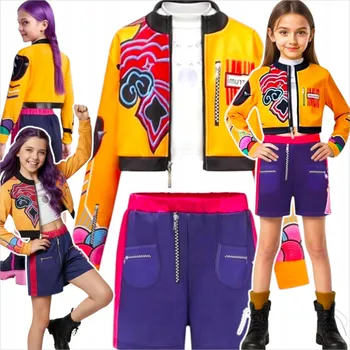 Karnevalový kostým K-POP LOVKYNĚ DÉMONŮ KOSTÝM ZOEY RUMI MIRA PŘEVLEK KPOP DEMON HUNTERS