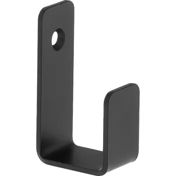 Věšák Háček na hmoždinky Deante černý