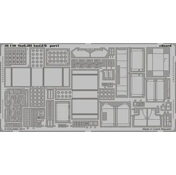 Plastikový model Eduard 1/35 StuG.III Ausf.F/8 (DRAGON 6644)