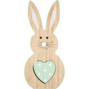 Velikonoční dekorace Anděl Přerov dřevěný závěs zelený