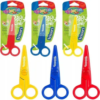 Bezpečné nůžky Colorino 12,5 cm