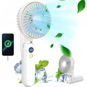 Domácí ventilátor STOLNÍ VENTILÁTOR MINI PŘENOSNÝ RUČNÍ VHODNÝ DO KANCELÁŘE 5V